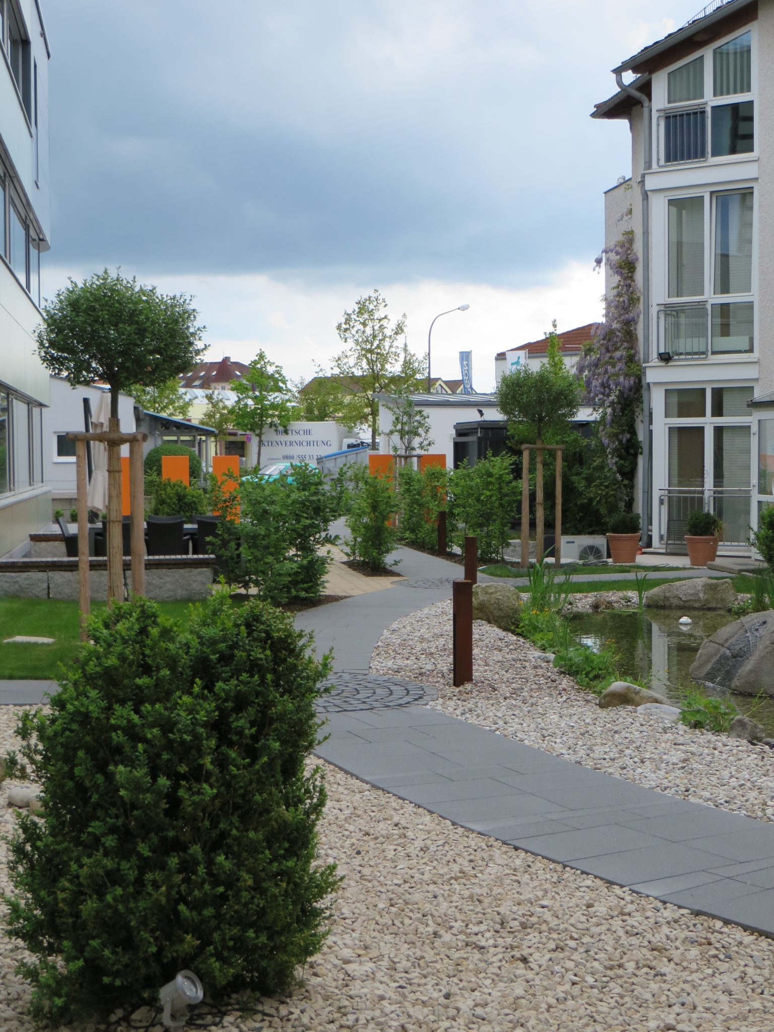 Erholungsraum für Angestellte Garten und Landschaftsbau Punzmann